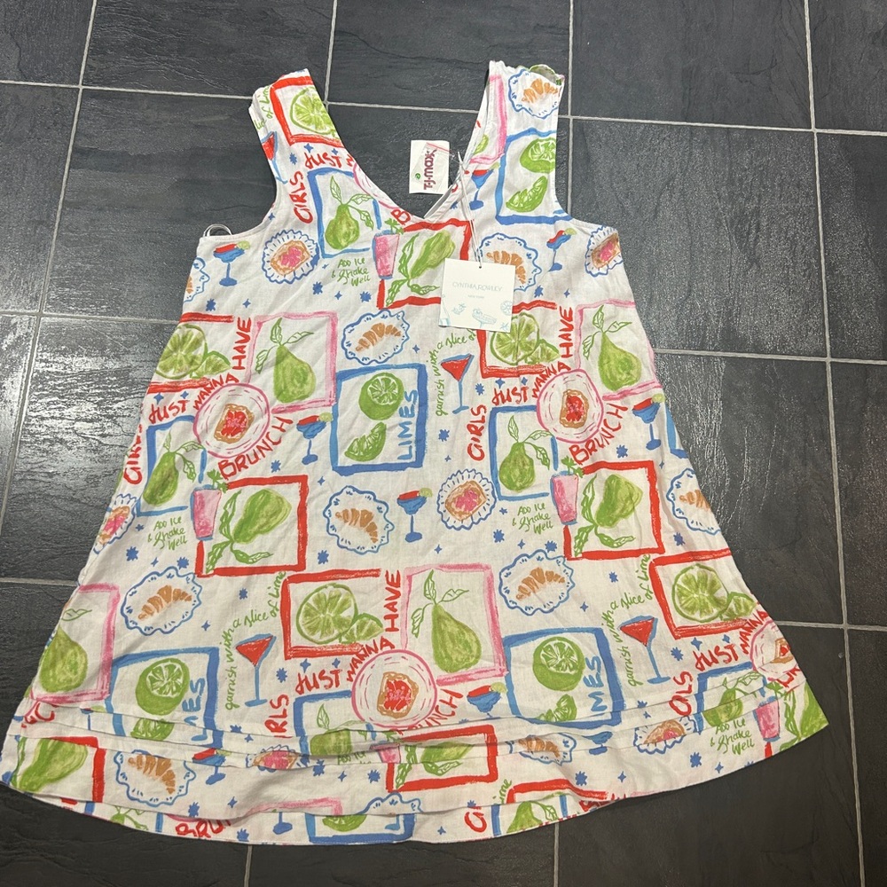 Cynthia Rowley Multicolor Graphic Dress